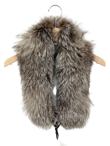 エスマックスマーラ 9586183 マフラー グレー フォックスファー ITW2D2RSFCO4