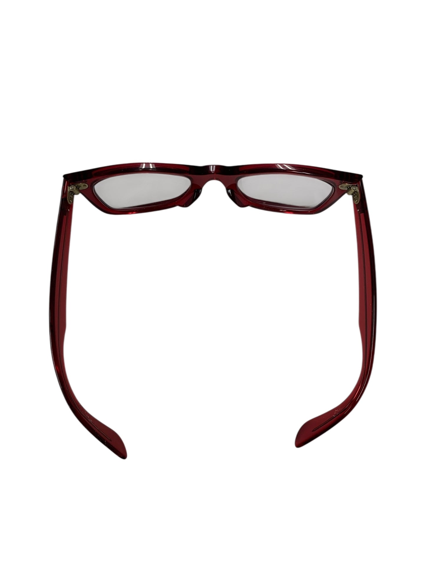 レイバン WAYFARER RB2140F サングラス レッド セルフレーム フルリム ウエリントン ITGR6I28VVSR