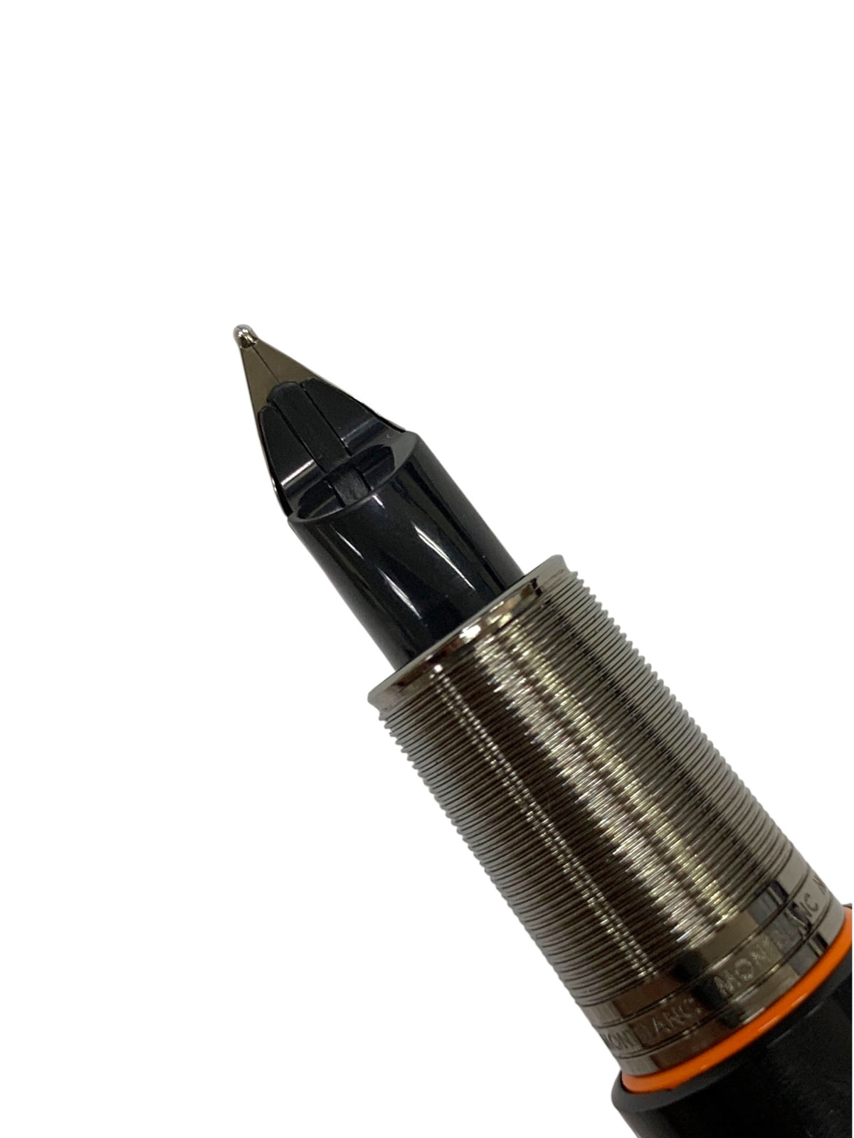 モンブラン 万年筆 「M」マークニューソン 113618 ウルトラブラック M 14K 生産終了モデル IT2OJRHOFNLL