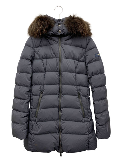 タトラス セラミカ LTA9SH4492 ダウンコート 02 ネイビー ナイロン  ファー IT5WXYLK50O0