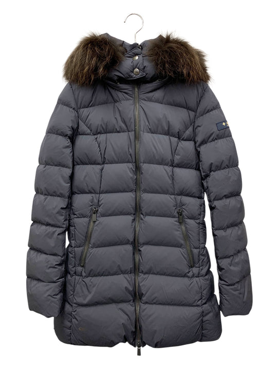 タトラス セラミカ LTA9SH4492 ダウンコート 02 ネイビー ナイロン  ファー IT5WXYLK50O0