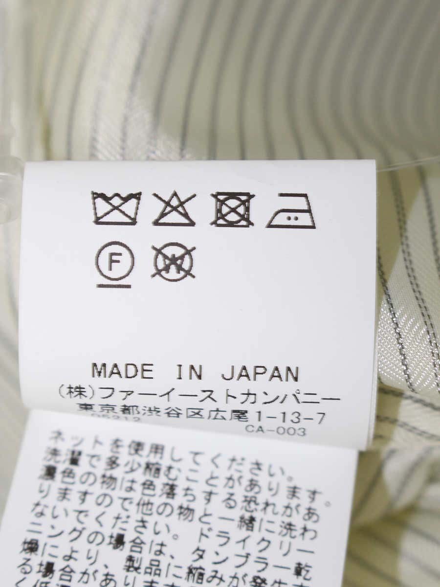 アルアバイル 202120-11-210-11-020 スカート 2 ベージュ ゴールドボタン 千鳥格子 Aライン ITGMDIHAYI2A