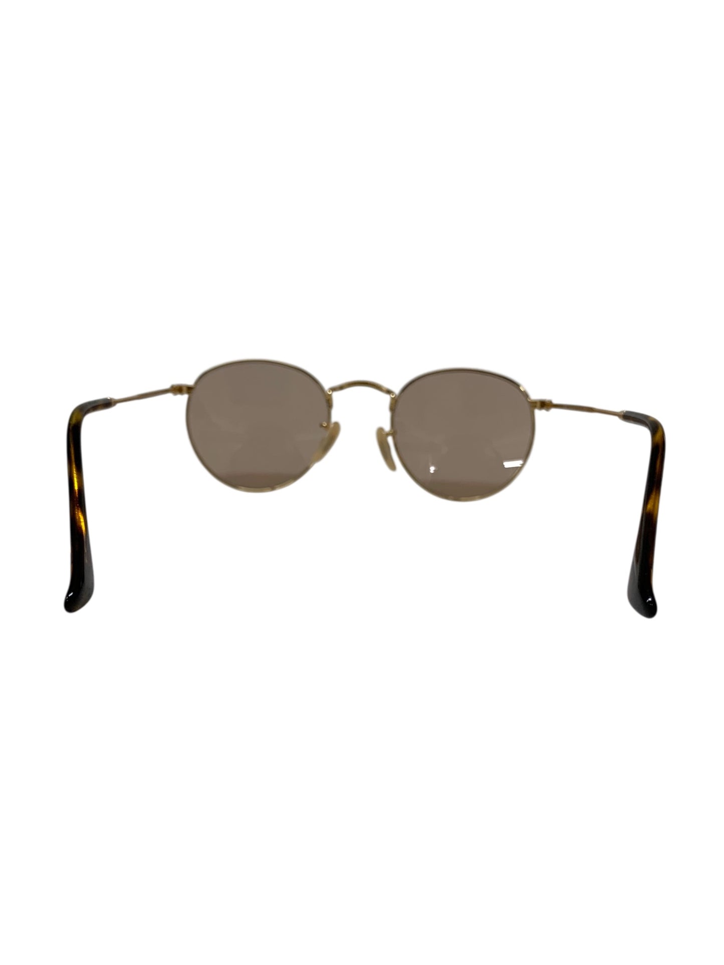 レイバン RB3447 サングラス ゴールド メタルフレーム フルリム ボストン ITDZLNS16YXS 【SALE】