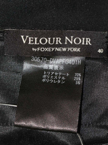 デイジーベロア by フォクシーニューヨーク 30570 パンツ 40 ブラック IT8SNJLJK898