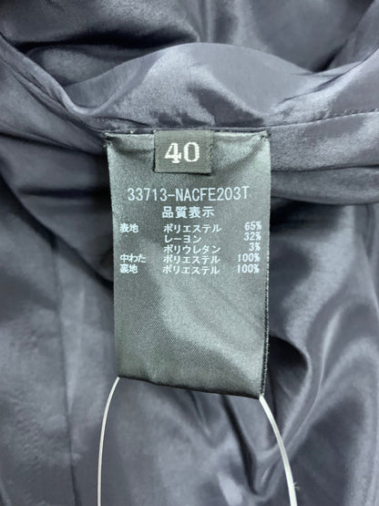 フォクシーニューヨーク コート タキシードクッション FFT 33713 40 ネイビー ITR75NJS6CHK