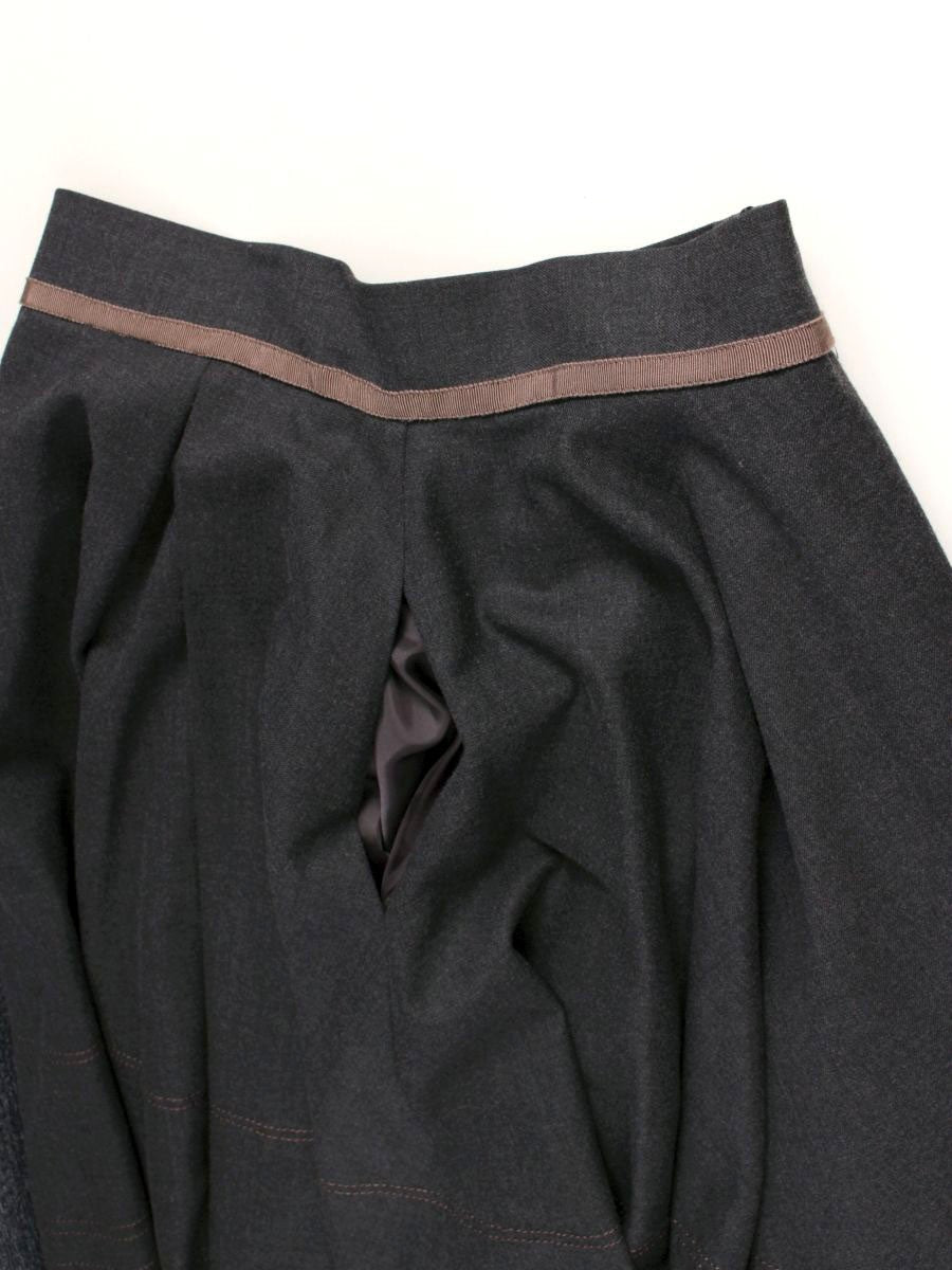 フォクシーブティック 39989 スカート 38 グレー フレア ITZCL9QZ8CIW