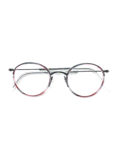 増永眼鏡 GMS-116＃47 メガネ マルチカラー/チャコール セルフレーム フルリム ボストン IT179HDRBE55