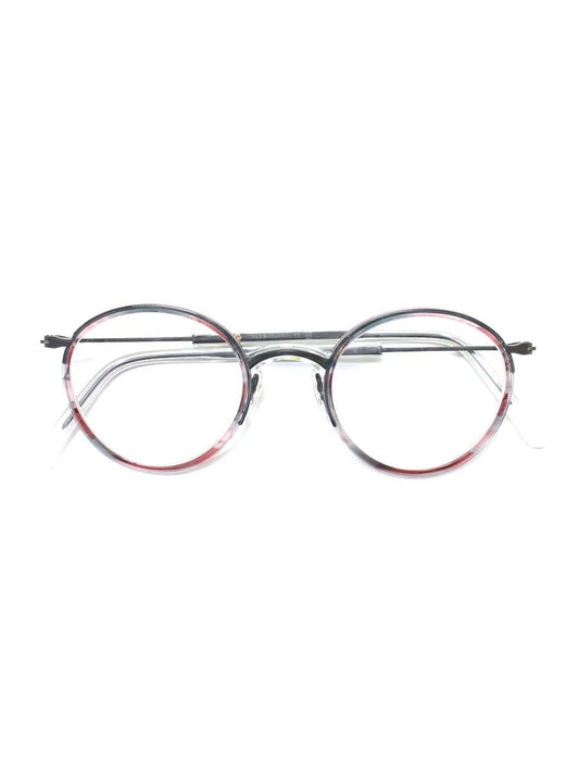 増永眼鏡 GMS-116＃47 メガネ マルチカラー/チャコール セルフレーム フルリム ボストン IT179HDRBE55