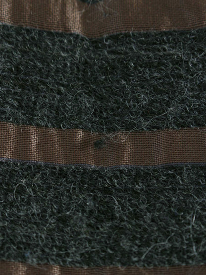 フォクシーブティック 36319 スカート 38 チャコール/ブラウン ストライブ ボーダー ITJA3LURFTB8