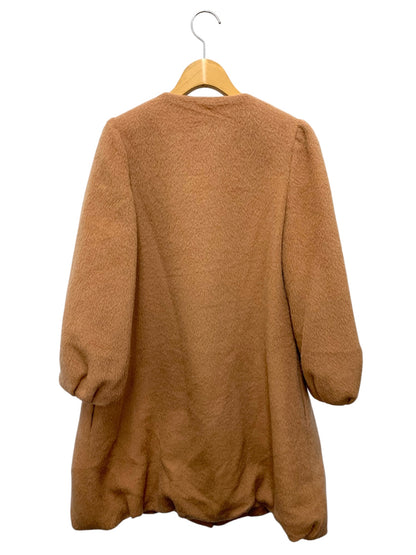 エムズグレイシー 329513 コート 38 ブラウン アルパカ ITJPNQKWAR6A