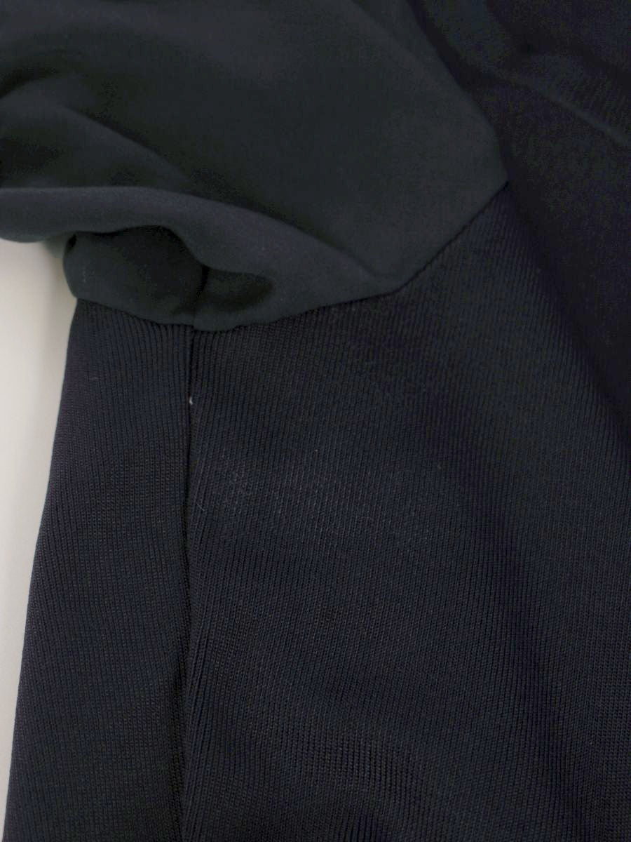 フォクシーブティック ニットトップ フローラパフ 37161 カットソー 42 ネイビー IT2VNWIZMOT4