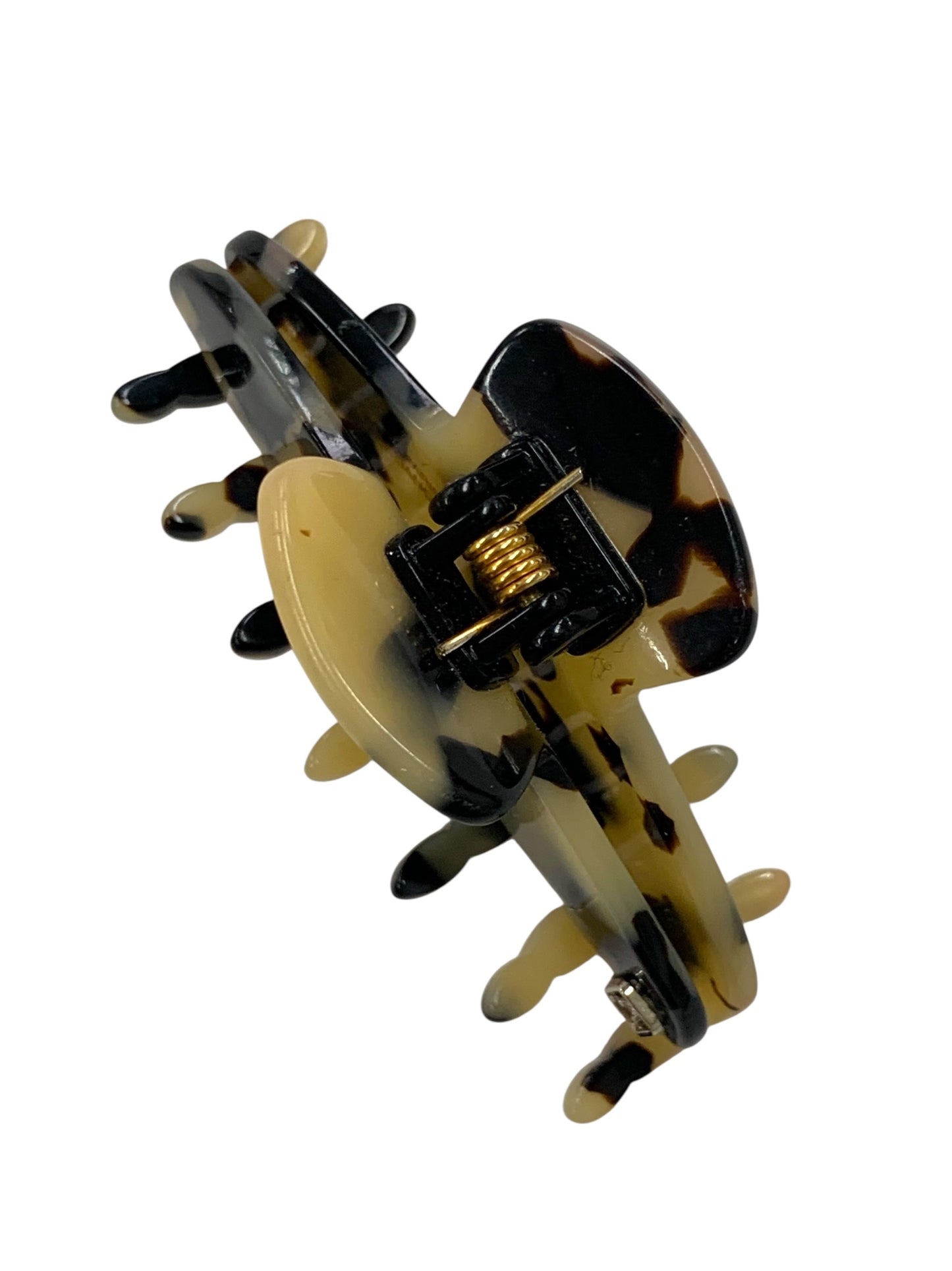 アレクサンドルドゥパリ ヘアクリップ ベージュ Sサイズ べっ甲柄 アルビノス IT6ETZLAQU88