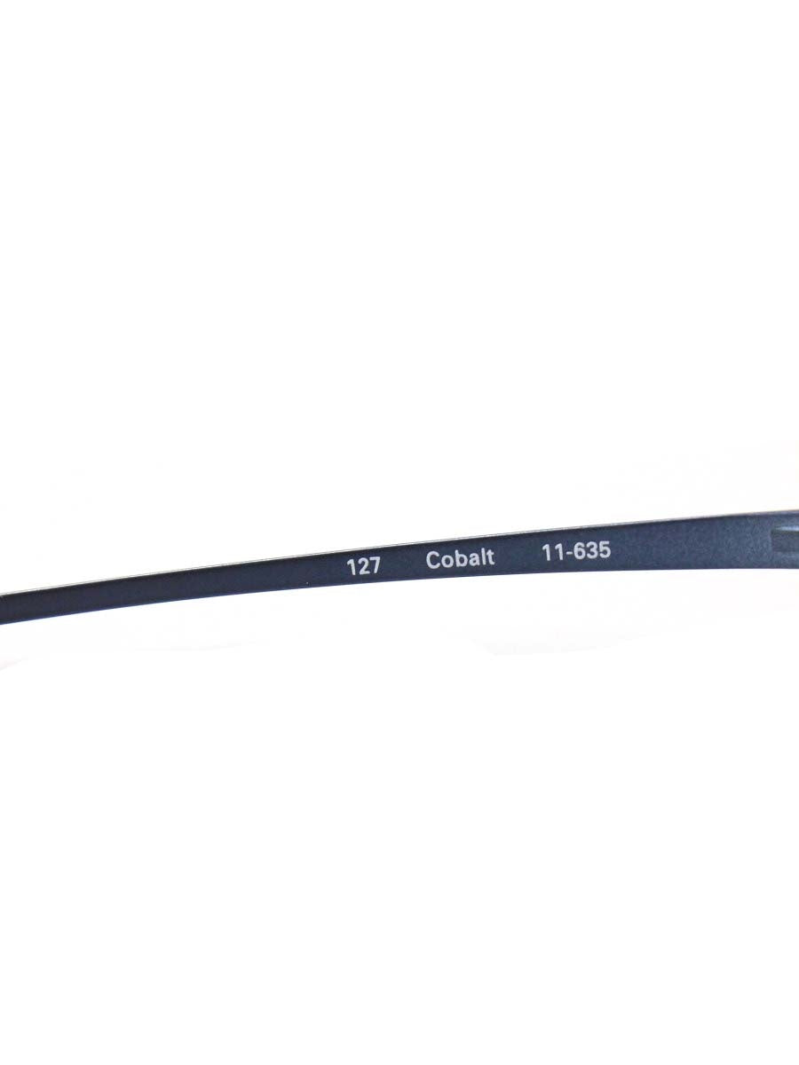 オークリー Cobalt 11-635 メガネ ブルー メタルフレーム フルリム オーバル（楕円） IT5ABYF86PBO