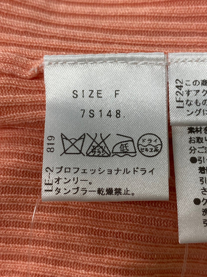 チェスティ 7S148 カーディガン F ピンク ボタンビジュー ITF46K0C95TU