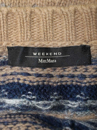 ウィークエンドマックスマーラ 53660803 セーター XXL ブラウン ニット ウール ITQDXB12W272