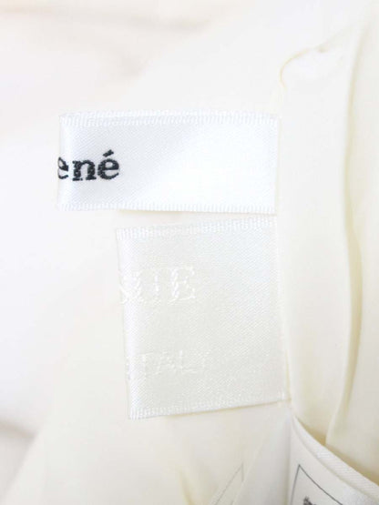 ルネ 6426730 ワンピース 34 アイボリー TISSUE カットワーク フラワー ITZ16WHRB8WT