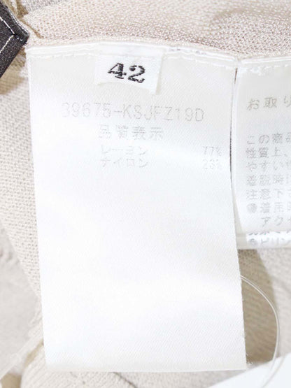 フォクシーブティック F・T Cardigan 39675 カーディガン 42 ベージュ ITX05EP51CVK
