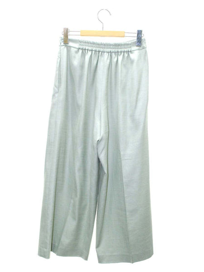 フォクシーニューヨーク Pants Addison 43486 パンツ 38 グリーン ワイド ITJK64MWMF4G