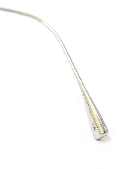 アイヴァン7285 193 眼鏡 メガネ ガンメタル シルバー チタン メタルフレーム フルリム オーバル ITW8BZRQSH02