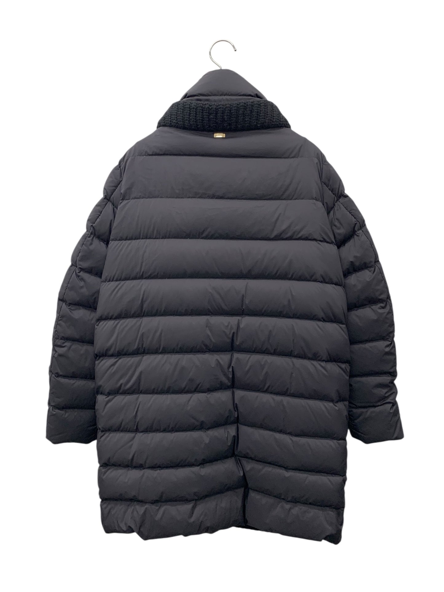 ヘルノ PI0858D 39766 9300 ダウンコート 46 ブラック ニット切替 IT6BVKIH7XT4 【SALE】