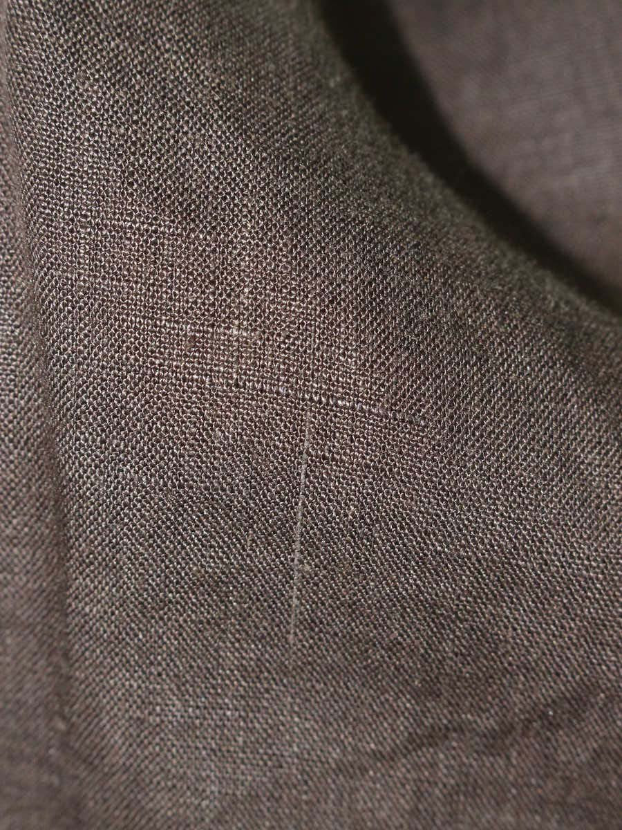 フォクシーブティック 23648 ワンピース 40 ブラウン ワンピース リネン IT91S6K9N6Z9 【SALE】