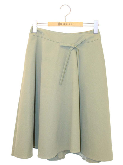 エムズグレイシー Drape Skirt 917306 スカート 36 グリーン ITKPP34DPD5C 【SALE】