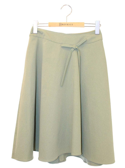 エムズグレイシー Drape Skirt 917306 スカート 36 グリーン ITKPP34DPD5C
