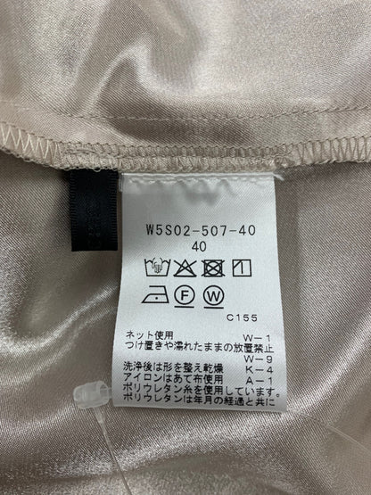 トゥービーシック アイレットレース ティアードスカート W5S02-507-40 40 ブラック 25SS IT9JQADMN87D