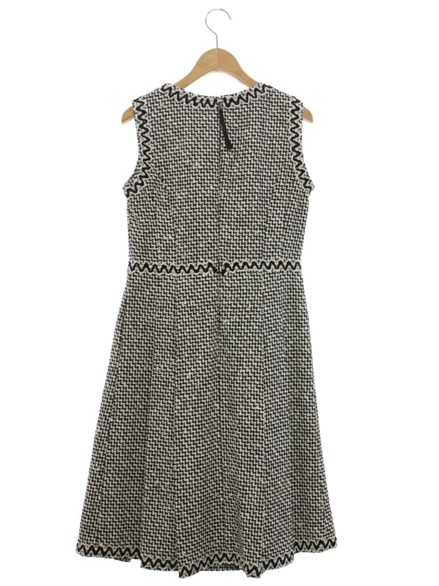 トゥービーシック LINTON W5J57-841-05 ワンピース 40 ホワイト リントン ツイード ITBAIN2HULLO