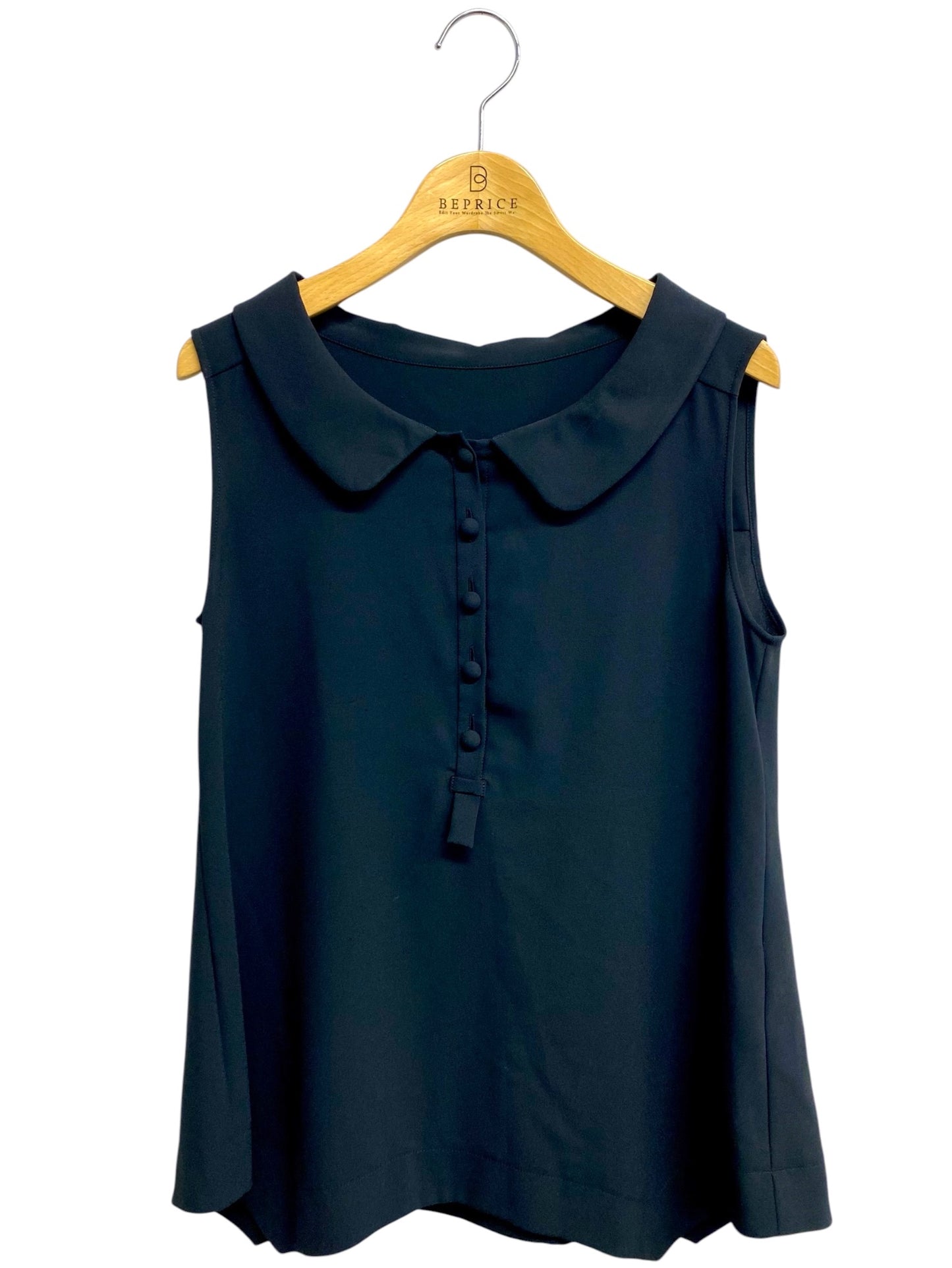 フォクシーニューヨーク Airシフォン 31346 シャツ 40 ブラック IT9OSCKJBAKC