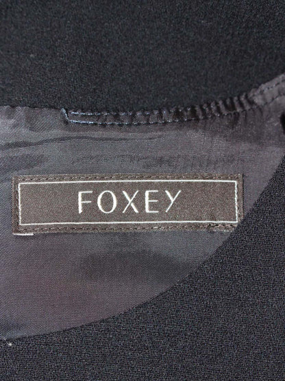 フォクシーブティック Mid Century 34496 ワンピース 38 ネイビーブラック ITCFOS3913ON