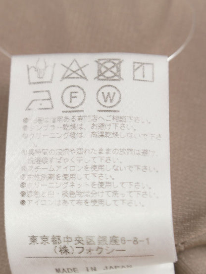 フォクシーニューヨーク SKIRT BARON 38326 スカート 42 ベージュ 2019年増産品 IT244XQWG1YQ