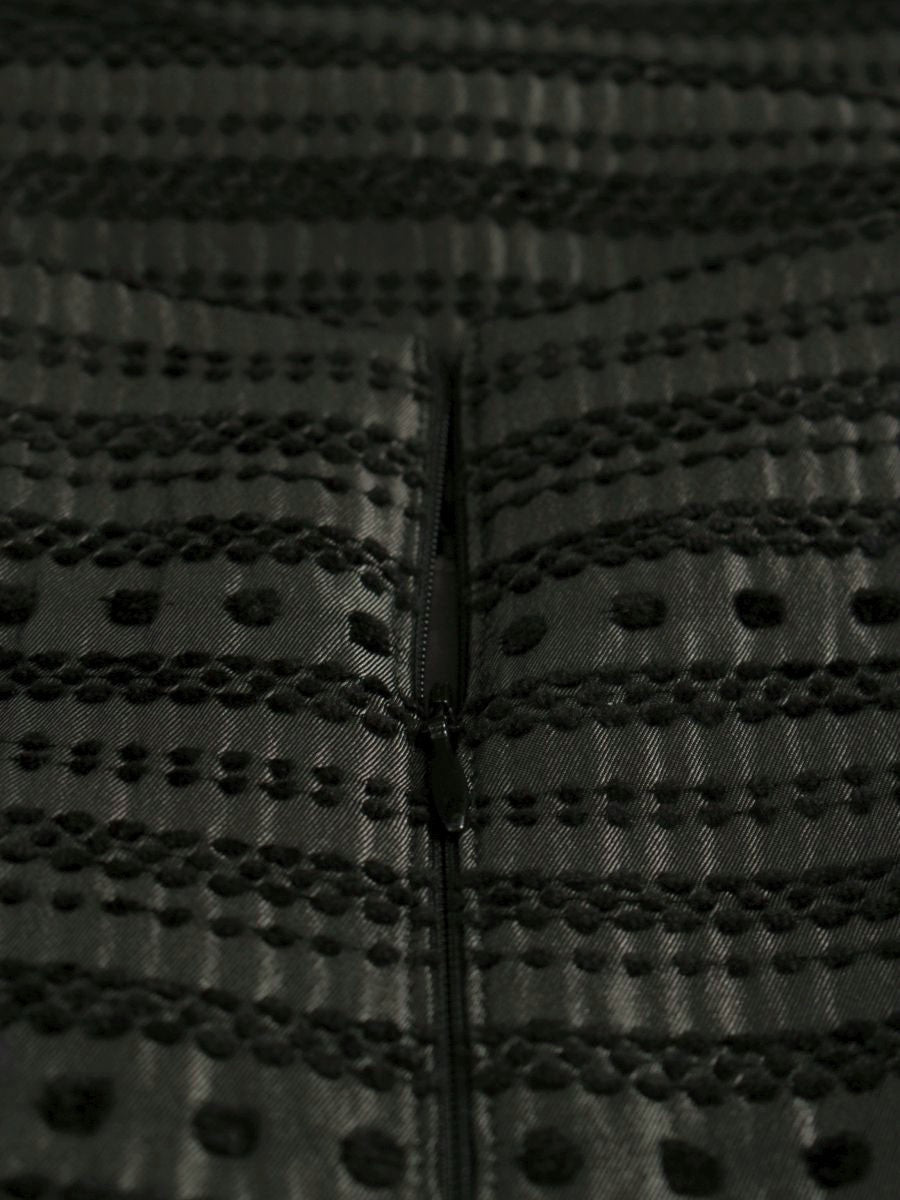 トッカ OPTOGA0220 ワンピース 0 ブラック 刺繍 リボン ITMZKNHCTS1S