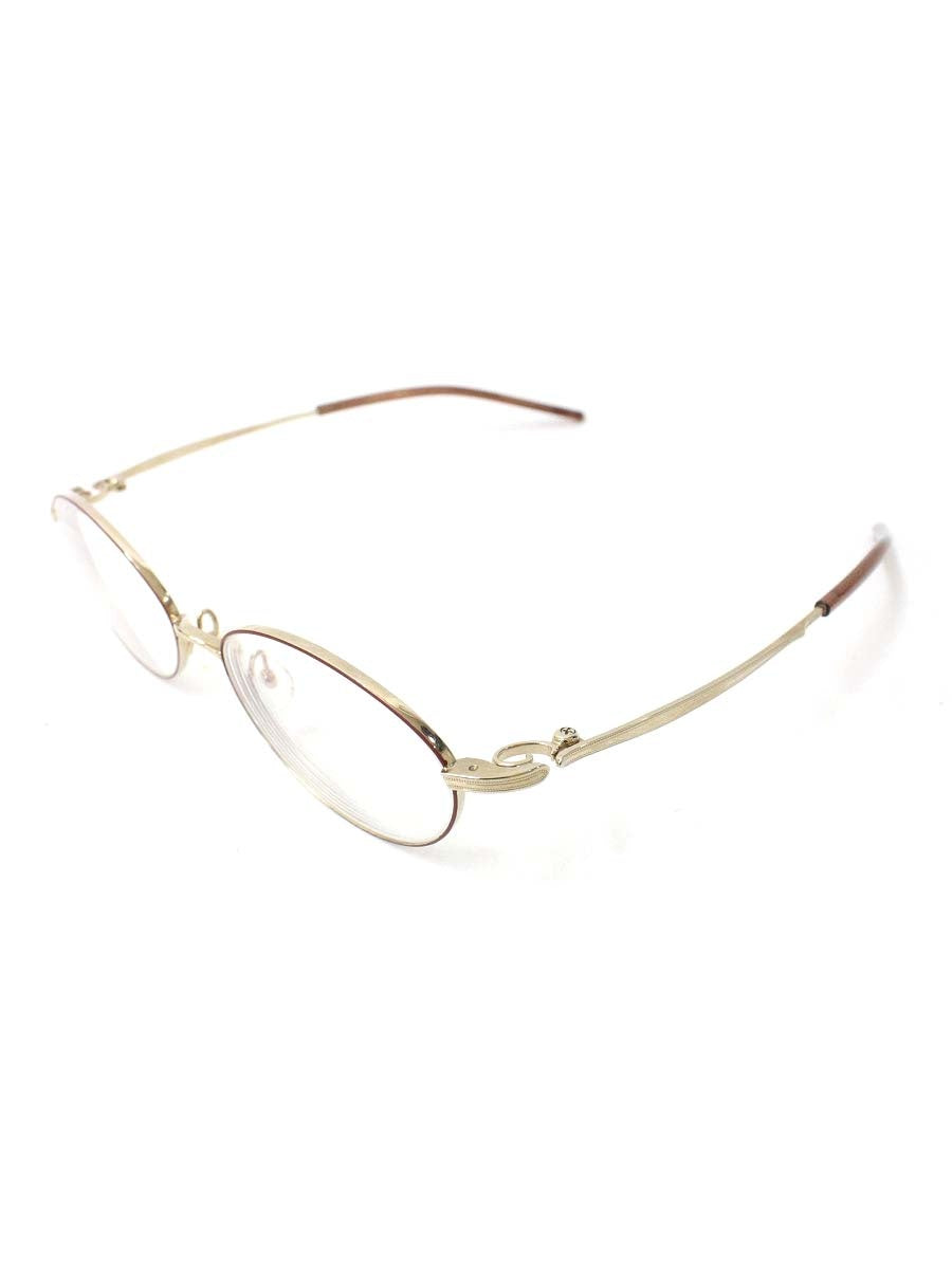 フォーナインズ S760-T 眼鏡 ゴールド/ブラウン メガネ ITHXFPFPNRF4