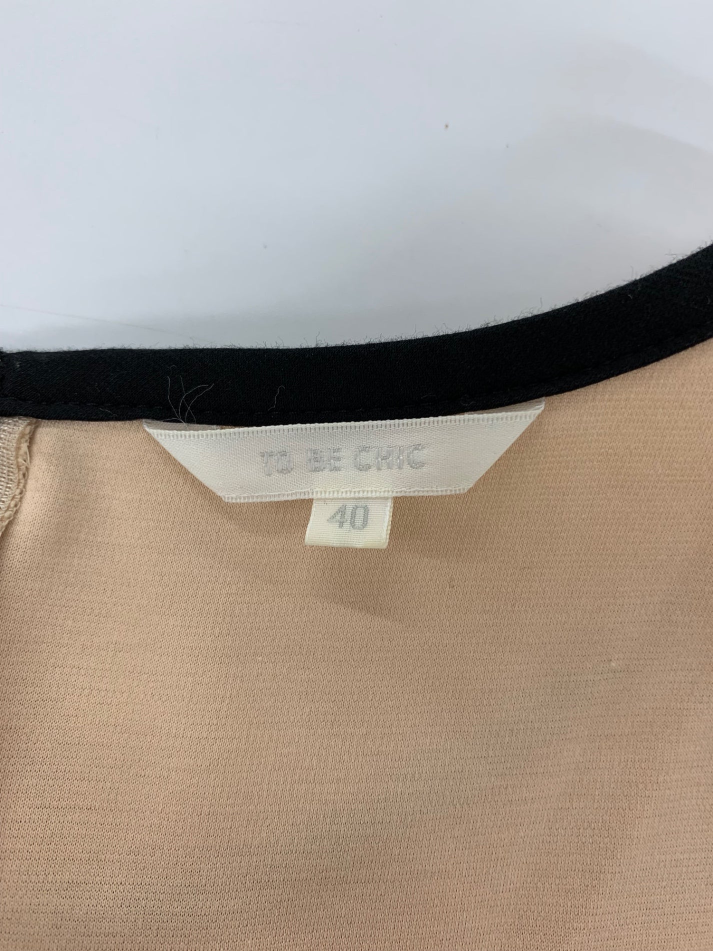 トゥービーシック ワンピース 40 ピンク ニット リボン ITS920RXQJMY 【SALE】