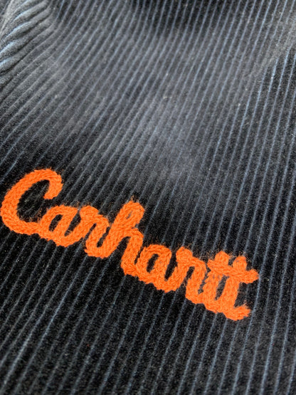 カーハート WIP Dennis Jacket I029440 ブルゾン L ネイビー コーデュロイ IT9LAGMVM5GA