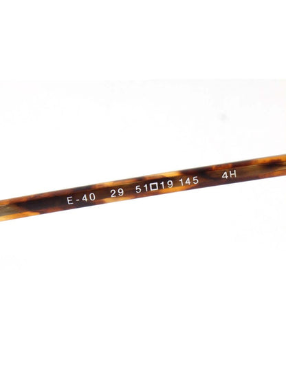 フォーナインズ E40 眼鏡 ブラウン メガネ べっ甲柄 ITFI91HSJ12S