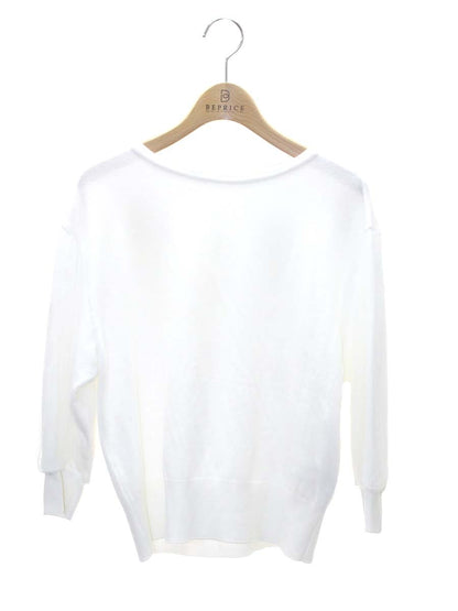 フォクシーブティック Knit Tops Balloon 41847 ニット セーター 38 ホワイト IT60HM7MQPYK
