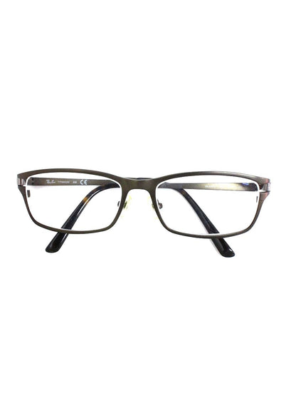 レイバン RB8727D メガネ ブラッシュチタニュウム メタルフレーム フルリム スクエア ITP0HR4CD2FG