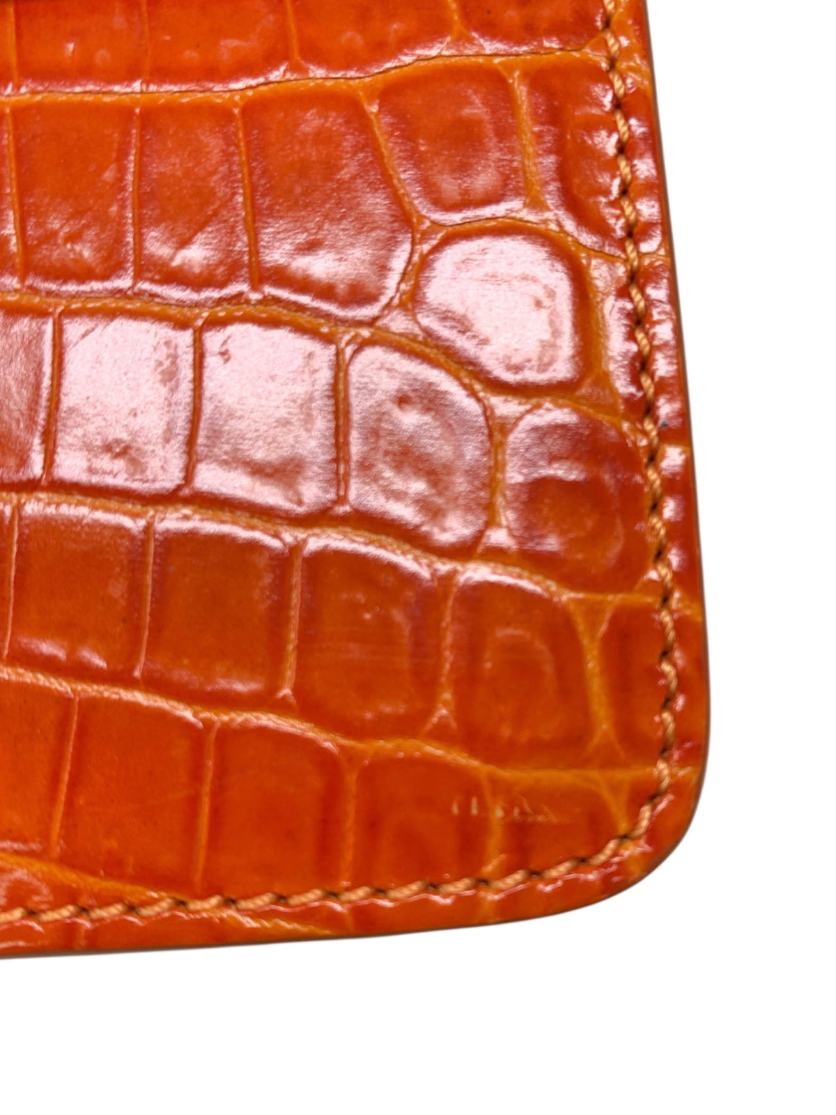フォクシーブティック ハンドバッグ Bag Wallet Clutch 38693 オレンジ IT113KHKE80M