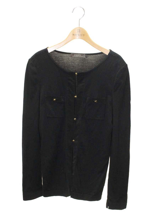 フォクシーブティック 27964 カーディガン 38 ブラック Cardigan マキシム SP品 ITM6PZ73KQHO