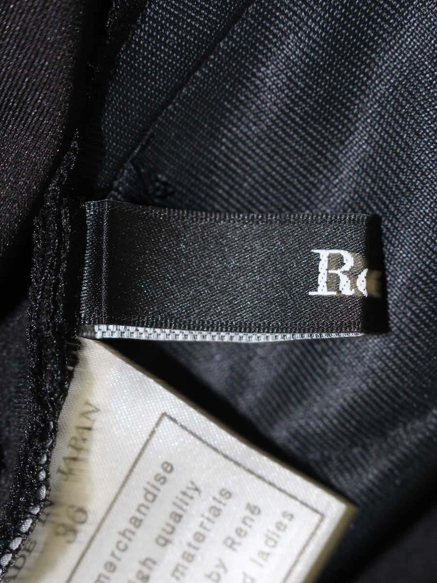 ルネ 5337970 パンツ 36 ブラック スリム ITE6X8V6RN58