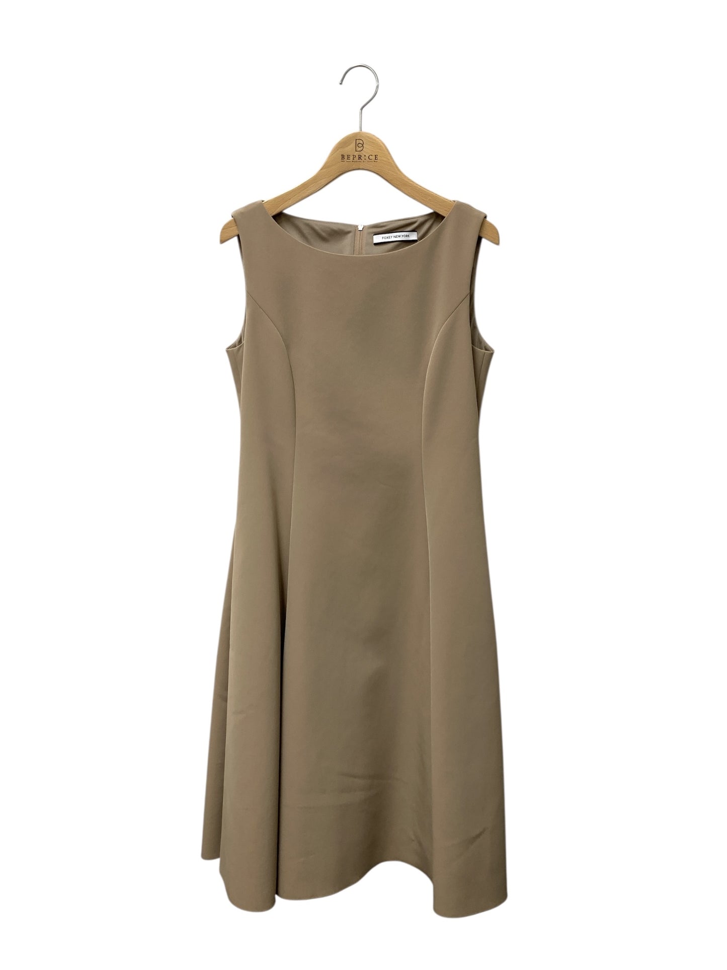 フォクシーニューヨーク Dress Hydrangea 41016 ワンピース 38 ベージュ 24年再販モデル ITYAJYDK509Q