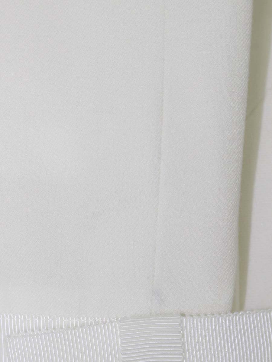 エムズグレイシー 726104 パンツ 40 ホワイト カットワーク レース リボン IT1E9663XL2G