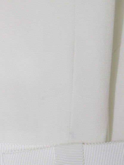 エムズグレイシー 726104 パンツ 40 ホワイト カットワーク レース リボン IT1E9663XL2G