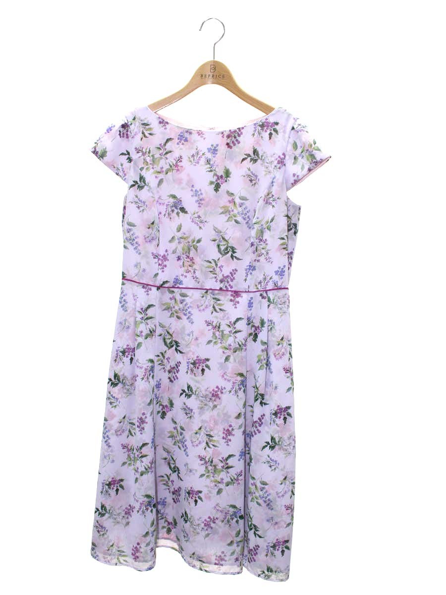 トッカ 洗える！WATERCOLOR HARMONY ドレス OPTONX0410 ワンピース 4 パープル ITP2NPIRRI32