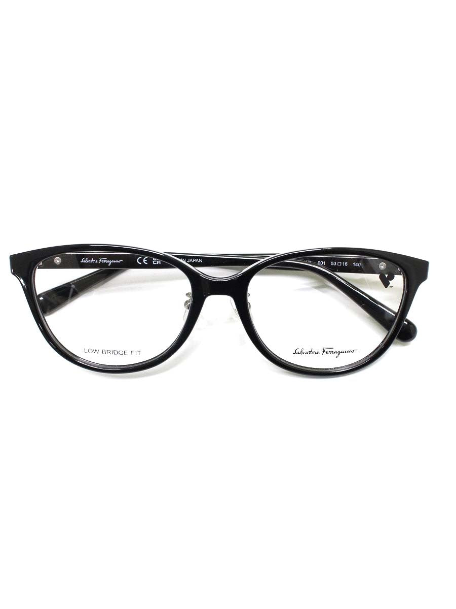 フェラガモ ガンチーニ SF2961LB メガネ ブラック セルフレーム フルリム ウエリントン IT3ERHTRMSKS