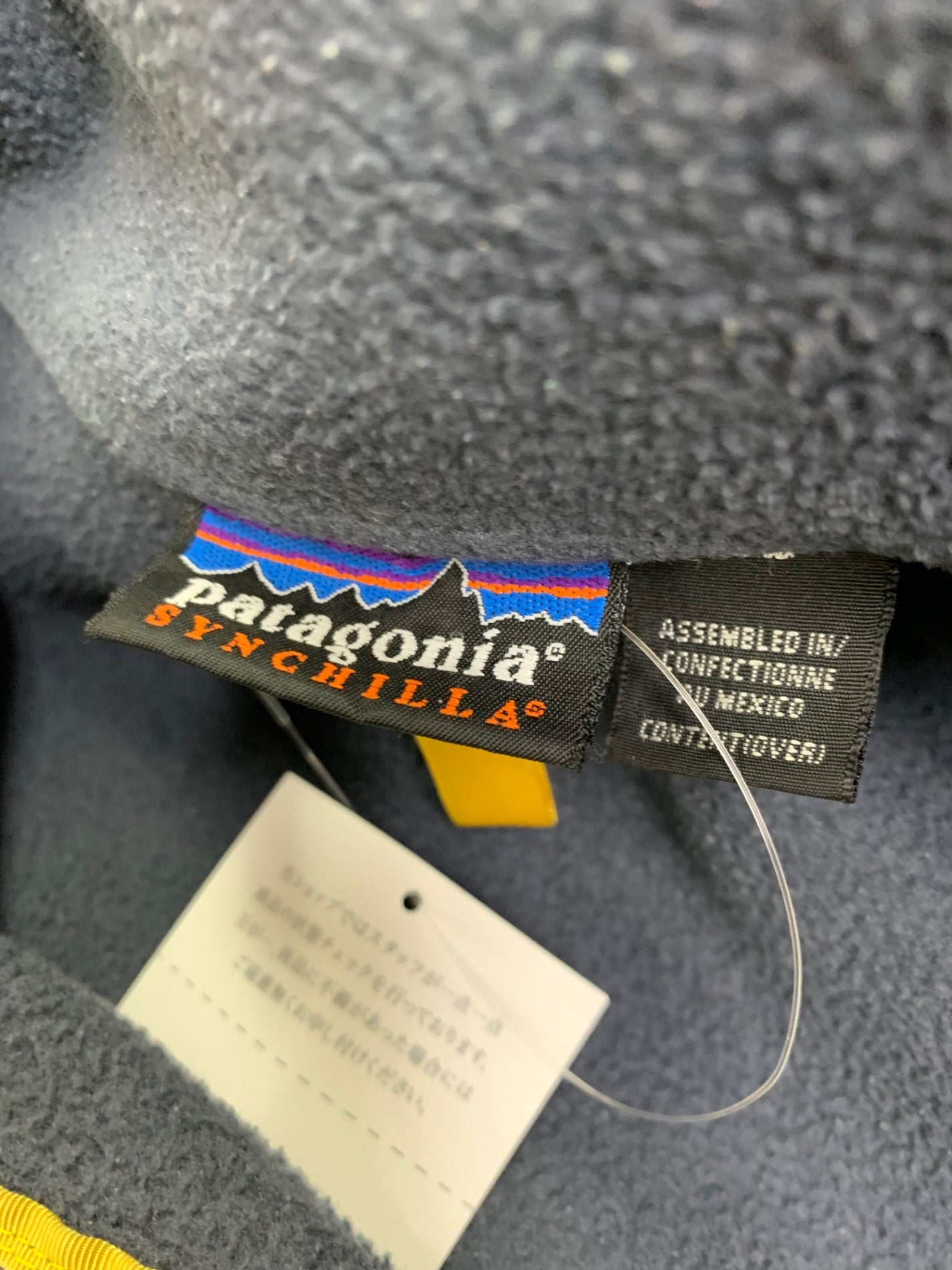 パタゴニア シンチラ・ハーフジップ・プルオーバー 25735 フリース XL ネイビー ITAR4WM18OQK