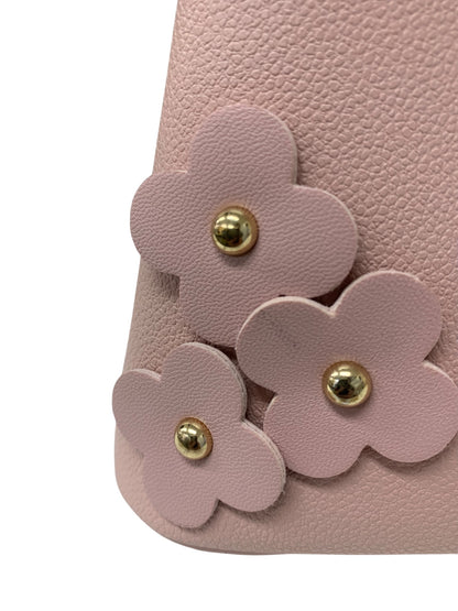エムズグレイシー フラワーモチーフ付きミニトート 594113 ハンドバッグ ピンク 2WAY ITZ90PU36058