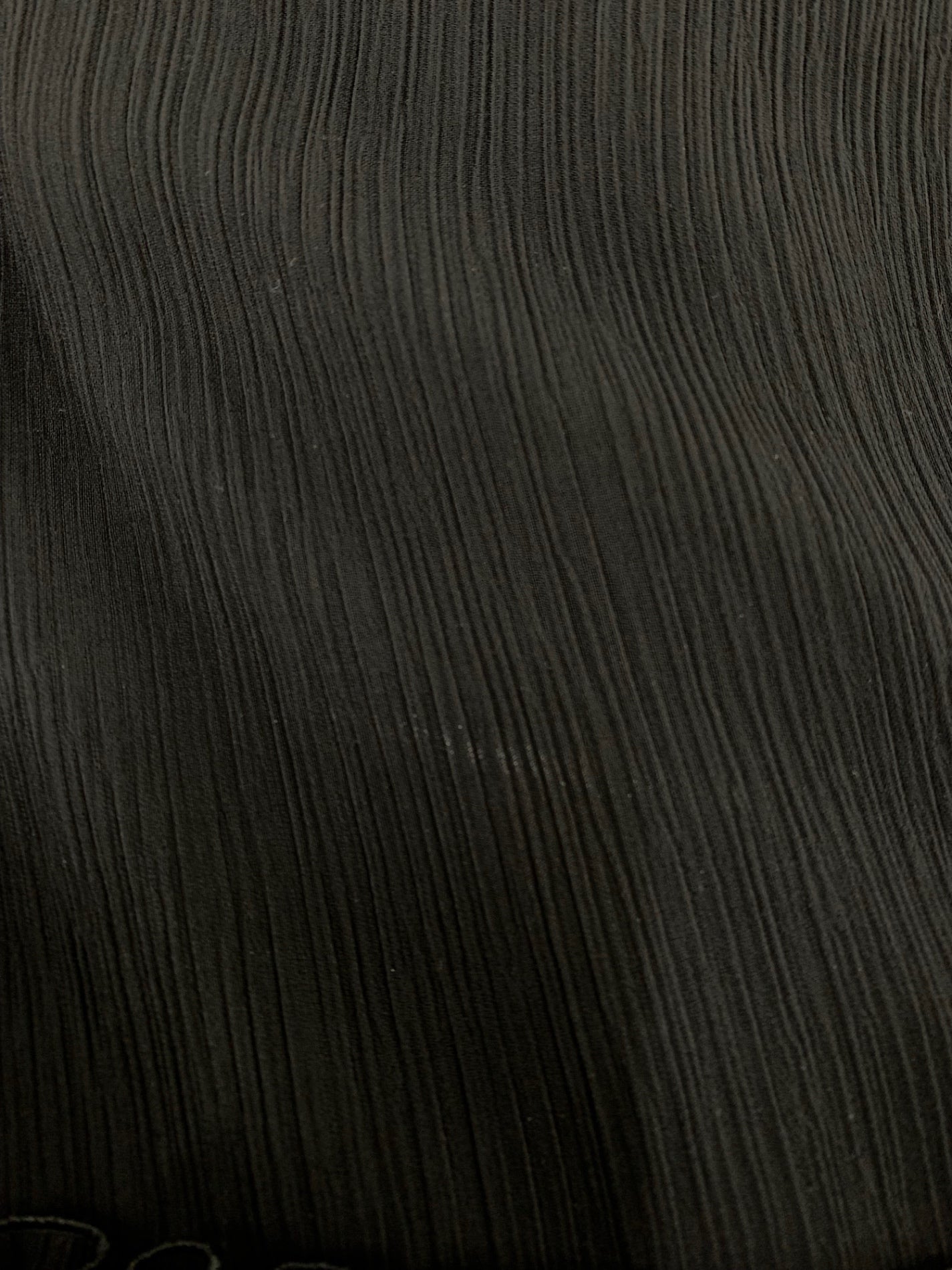 アディアム Sleeveless Plisse Dress 41808 ワンピース 0 ブラック フリル IT510QJ3VEZ5